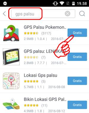 Download Aplikasi Fake GPS Palsu Pokemon GO Android Full Gratis Tanpa Root