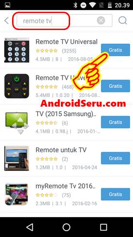 Aplikasi Remot TV Universal Work 100% Semua Merek Televisi Indonesia