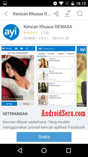 Download Aplikasi Kencan Khusus Dewasa di Android Cari Pacar Gratis Hot Ketemuan Janjian